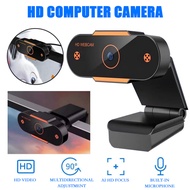 Webcam HD 1080P Full HD With Video PC/Laptop USB Noise-Reducing Calling For Mic