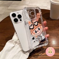 Fashion Cool LUBUB Phone Case For Samsung Galaxy S26 S25 Ultra Edge Plus FE M36 F36 M56 F56 5G 4G Ca