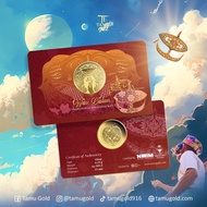 [Ready stock] 1 Dinar Tamu Gold Au 999.9 Edisi Wau Emas 999 4.25gram