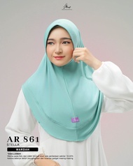 HIJAB ARRAFI AR 861 / KERUDUNG INSTAN POLOS ARRAFI / BERGO POLOS ARRAFI / JILBAB INSTAN PET ARRAFI
