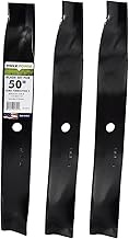 Maxpower 561381B 3 High Lift Blade Set for 50'' Cut Toro Time Cutter Z Mowers Replaces OEM no.110-68
