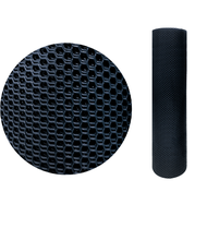 Global House Leo Net ตาข่ายพลาสติกหกเหลี่ยม 3มิล ขนาด 30x0.9ม. 345 สีดำ รับประกันของเเท้
