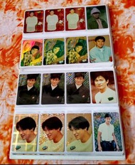 劉德華。YES CARD 。YES咭。共 92張。夜光咭。閃咭。雙面閃咭。幻燈片咭。透明咭。閃中閃咭。