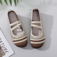 Old Beijing Cloth Shoes - Women's Breathable Knit Dance Shoes