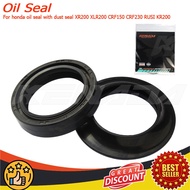 2PCS motorcycle front fork shock For honda oil seal with dust seal XR200 XLR200 CRF150 CRF230 RUSI K