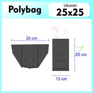 1 Pack Polybag Tanaman Polibag Tebal Kecil Sedang 15x10 20x20 25x25 30x30 35x35 40x40 50x50 Pot Plas