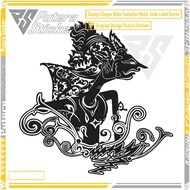 Cutting arjuna Puppet Car Stickers arjuna Puppet Car Stickers