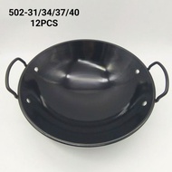 HITAM [READY] 40cm Enamel Black Skillet/Home Appliances/Kitchen Frying/Frying LIMITED