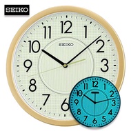 Velashop SEIKO นาฬิกาแขวน 14'' นิ้ว หน้าปัดพรายน้ำ เรืองแสง รุ่น QXA629