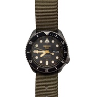 SEIKO mens watches ×DENHAM Limited EDITION automatic wristwatch analogues -- BLK KHK SBSA2 Direct fr