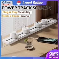 [SG]Smart Expandable Power Track - 3-Outlet with USB Charger for Modern Kitchen & Workspace (Upgrade