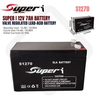 SUPER I 12V 7AH BATTERY FOR AUTOGATE OR ALARM (S1270)
