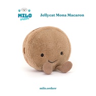 Jellycat Mona Macaron teddy bear cake