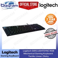 Logitech G815 LIGHTSYNC RGB Mechanical Gaming Keyboard: Tactile, Linear, Clicky (2-Year SG Warranty)