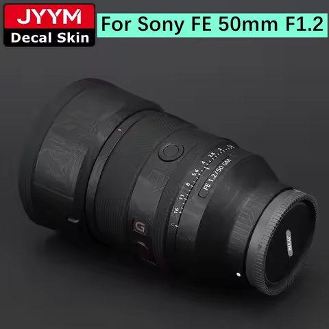 SEL50F12GM Camera Lens Sticker Coat Wrap Protective Film Body Decal Skin For Sony FE 50 F1.2 50mm 1.