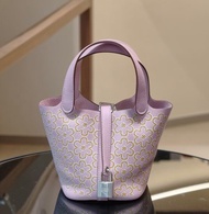 Hermes picotin 14 X9花花 絕版限量