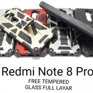 Case Kondom HP Anti Bentur Iron Stand Xiaomi Redmi Note 8 Pro NRN