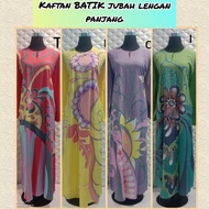 🔥JUBAH VIRAL🔥KAFTAN LENGAN PANJANG BATIK LUKIS TANGAN 100% ORI TERENGGANU