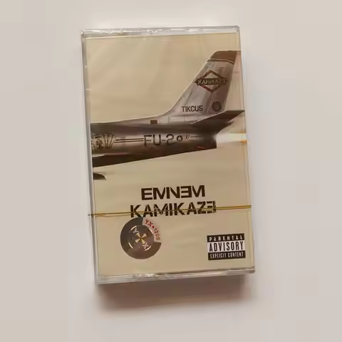 Eminem Kamikaze Album Music Cassette Popular Rap Brand New Sealed Retro Cassette Collection Hardcore