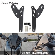 Motorcycle accessories for Zontes 350M 350D rearview mirror forward bracket Zontes 350 D 350 M modif
