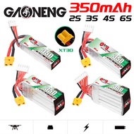 Gaoneng GNB 7.6HV-15.2HV 350mAh 70C Lipo Battery with XT30Plug 2S/3S/4S/6S Ultralight for Whoop & Mi