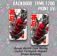 BACKDOOR TRML T200 print uv #campur