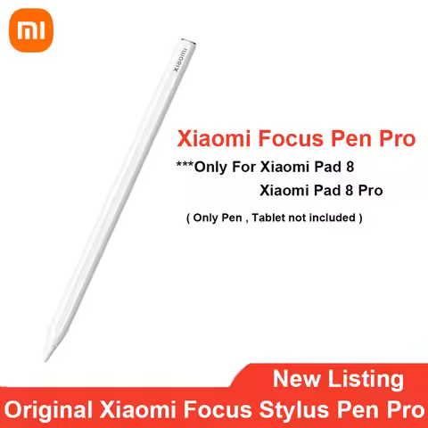 Original Xiaomi Focus Stylus Pen Pro For Xiaomi Pad 8 / 8 Pro Magnetic Drawing ﻿8192 Level Sense Low