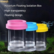 DESERT Floating Hatching Box, Transparent Aquarium Breeder Floating Fish Breeding Isolation Box, Shr