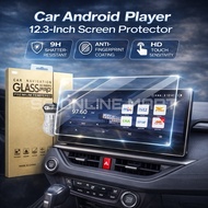Car Android Player 12.3 Anti Blue Light Android Player 9H Tempered Glass Screen Protector Crystal Cl