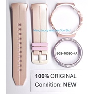 [ORIGINAL] BABY-G BGS100 BAND AND BEZEL "bnb" KEPALA TALI Items CASIO 100% ORIGINAL and NEW