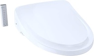 TOTO SW3044T40#01 S500e Elongated Bidet ewater+ and Classic Lid, White-SW3044T40 Toilet Washlet Seat, Cotton White