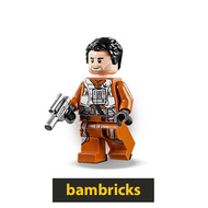 [BamBricks] LEGO SW0931 Poe Dameron Pilot Jumpsuit - Star Wars Minifigure 75273