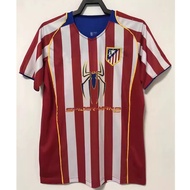 Football Jersey 2004/05 Game Season Malaysia Retro Jersey Spiderman Short Sleeve Classic Football Je