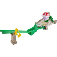 [sgstock] Hot Wheels GFY47 Mario Kart Pacn Flower Track Set, Includes 1 Yoshi - [6. Pakkon flower] [