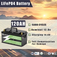 【12.8V 120AH】LiFePO4 Battery 120AH  15000Cycles for ebike and household