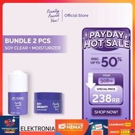 2PCS: Soy Bright! Moisturizer 30g & Soy Clear Brightening & Dark Spot Serum 20ml