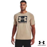 Under Armour UA Mens ABC Camo Boxed Logo Short Sleeve อันเดอร์ อาร์เมอร์ เสื้อออกกำลังกาย สำหรับผู้ชาย