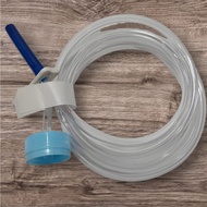 Detox Equipment Cable With Cover 1.5 m Long for Bottles Blue Cap Hose Tube enema w Lid Medical Grade