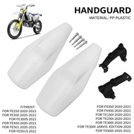 รถจักรยานยนต์ Handlebar Hand Guards Handguard Protector สำหรับ Husqvarna FE 250 350 350S 450 50 501S