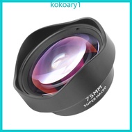 KOKO 75mm Macro Lens Super Telephoto External Lens Multi-layer Coated 40-75mm Focusing Distance for 