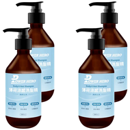 POWER HERO 勁漢英雄 洗髮精 薄荷涼感  500ml  4瓶