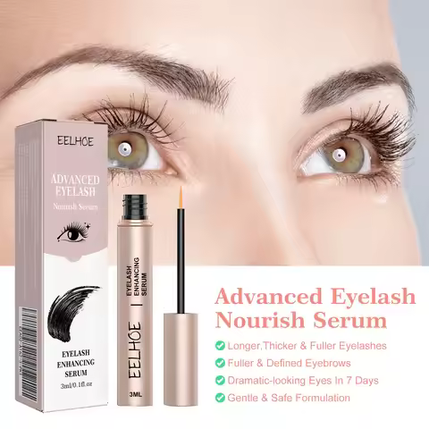 Eyelash Enhancer Serum Lifting Eyelashes Mascara Fuller Thicker Natural Lashes Longer Lengthening No