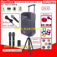 Speaker Aktif Portable Baretone 15 bwr Bluetooth meeting BT-3H1515BWR