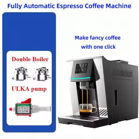 LX S8 Automatic Coffee Machine 19Bar ULKA Pump One-touch Automatic Espresso Americano Latte Cappucci