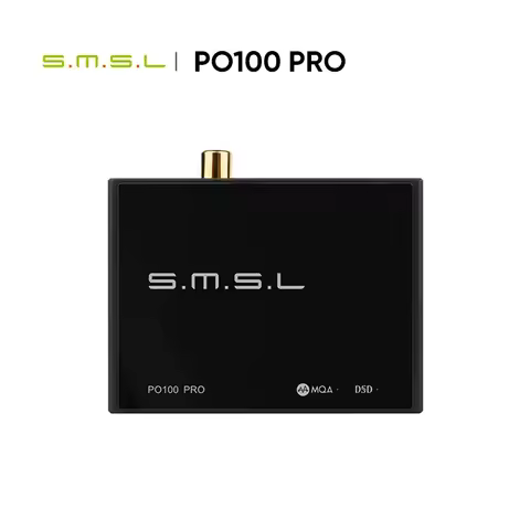 SMSL PO100 PRO USB Digital Interface MQA Decoder XOMS XU316 DSD64 Optical Coaxial DSD512 I2S Output 
