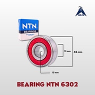 BEARING NTN 6302 - BEARING LAKER LAHER NTN 6302 2RS RUBBER CAP