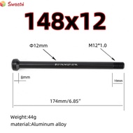 Thru Axle Lever 100x12mm/142x12mm/148x12mm 1x 32g/44g Aluminum Alloy New