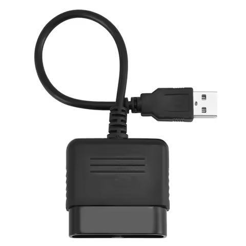 USB Adapter Converter For Sony Playstation 2 PS2 Controller to USB Adapter Converter for Windows PC 