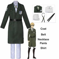 Levi AOT Cosplay Trench Coat - Attack on Titan Scout Regiment Costume