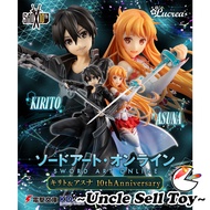 [Rare Limited Premium] Megahouse Sword Art Online SAO 10th Anniversary Lucrea Kirito & Asuna Figure 